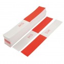 RED AND WHITE  - REFLECTIVE ADHESIVE STRIPS - 30CM X 5CM